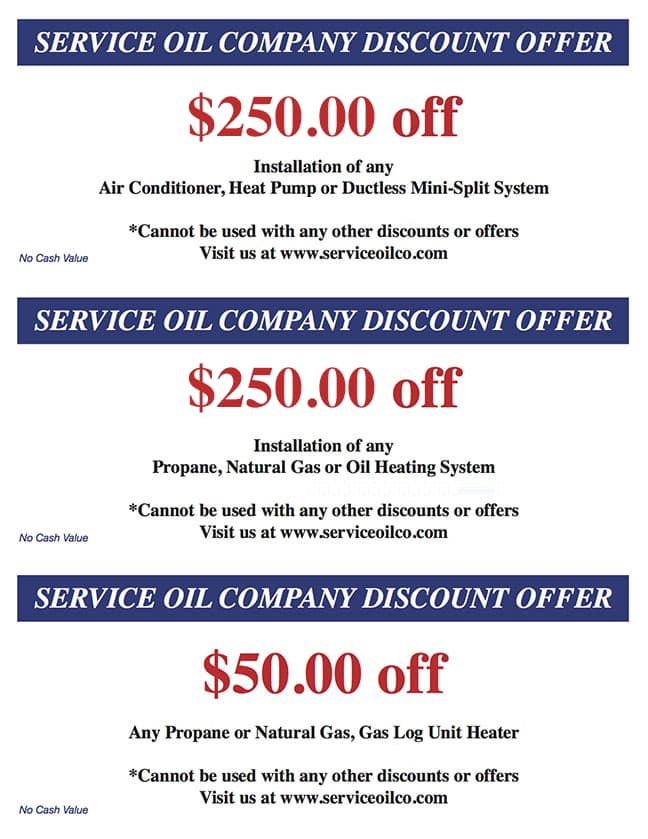 Service Oil Discount Offer
